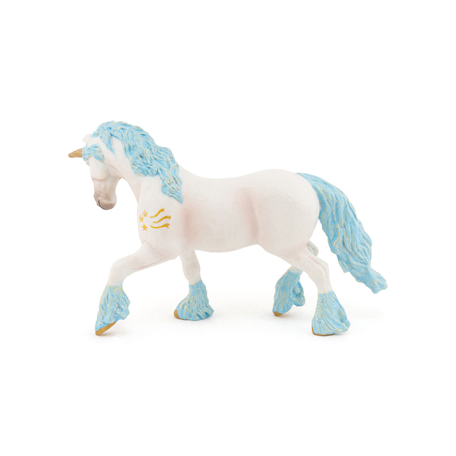 Figurine Licorne magique Papo en PVC, Collection Monde enchanté, jouet éducatif idéal pour enfants