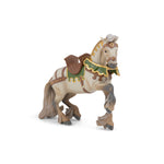 Cheval de Robin des bois Papo en PVC, Collection Médiéval, jouet éducatif idéal pour enfants et collectionneurs