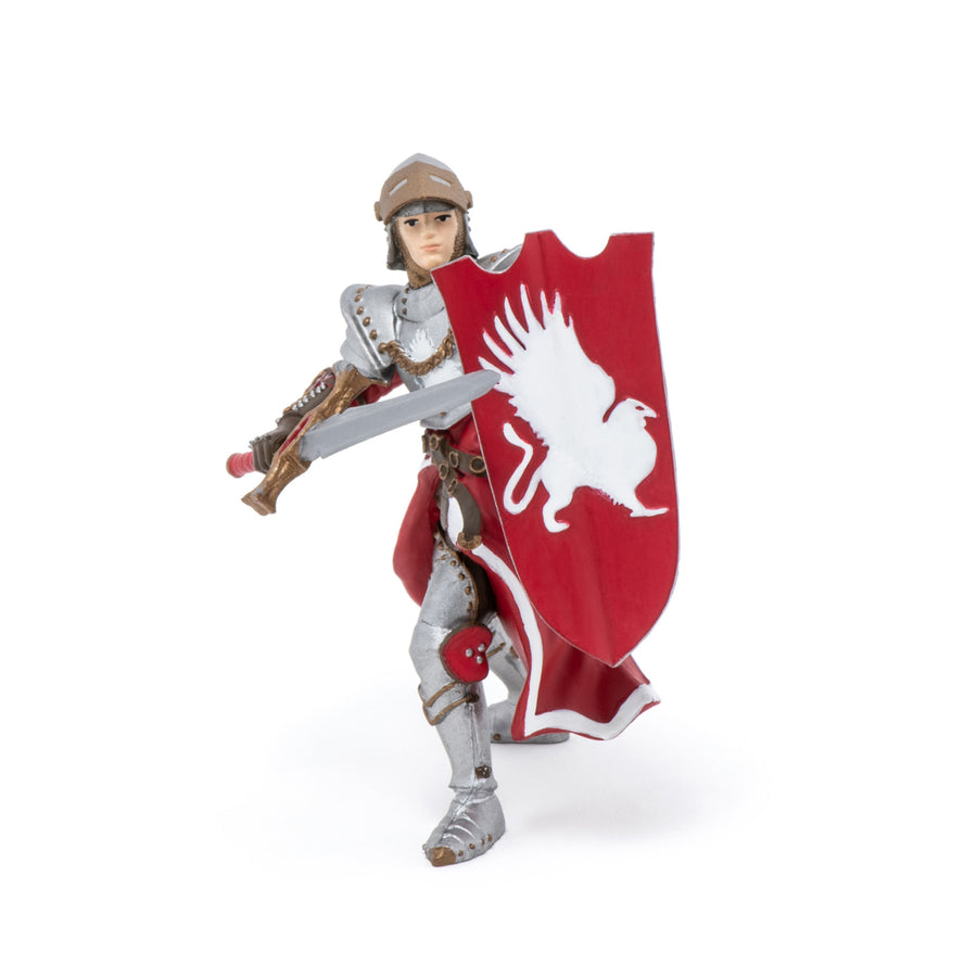 Chevalier griffon Papo en PVC, Collection Médiéval, jouet éducatif idéal pour enfants et collectionneurs