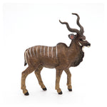 Figurine Antilope koudou Papo en PVC, thème savane, Collection Animaux sauvages, jouet éducatif idéal pour enfants et collectionneurs