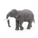 Figurine Éléphant d'Asie Papo en PVC, thème savane, Collection Animaux sauvages, jouet éducatif idéal pour enfants et collectionneurs