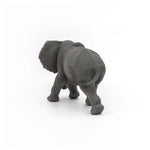Figurine Jeune éléphant d'Afrique Papo en PVC, thème savane, Collection Animaux sauvages, jouet éducatif idéal pour enfants et collectionneurs