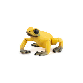 Grenouille équatoriale jaune Papo en PVC, Collection Animaux sauvages, jouet éducatif idéal pour enfants et collectionneurs