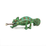 Figurine Caméléon Papo en PVC, thème reptiles, Collection Animaux sauvages, jouet éducatif idéal pour enfants et collectionneurs