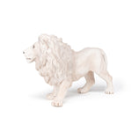 Grand lion blanc Papo en PVC, Collection figurines géantes, jouet éducatif idéal pour enfants