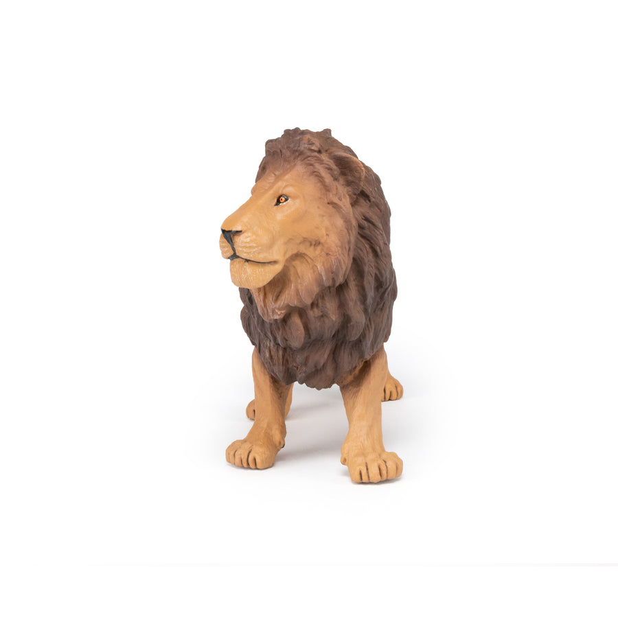 Grand lion Papo en PVC, Collection figurines géantes, jouet éducatif idéal pour enfants