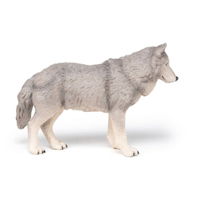 Grand loup Papo en PVC, Collection figurines géantes, jouet éducatif idéal pour enfants