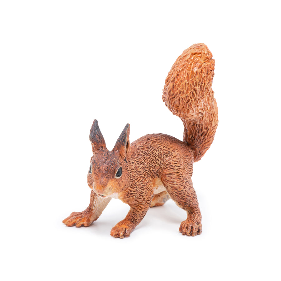 Figurine Écureuil Papo en PVC, thème forêt, Collection Animaux sauvages, jouet éducatif idéal pour enfants et collectionneurs