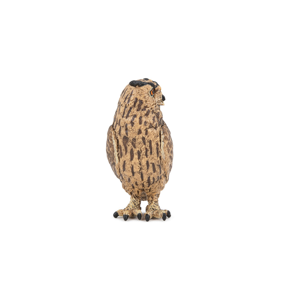 Figurine Hibou grand duc Papo en PVC, thème oiseaux / forêt, Collection Animaux sauvages, jouet éducatif idéal pour enfants et collectionneurs