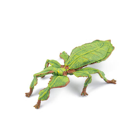 Figurine Phasme feuille Papo en PVC, thème insectes, Collection Animaux des jardins, jouet éducatif idéal pour enfants et collectionneurs
