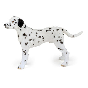 Figurine Dalmatien Papo en PVC, Collection chiens et chats, jouet éducatif idéal pour enfants et collectionneurs