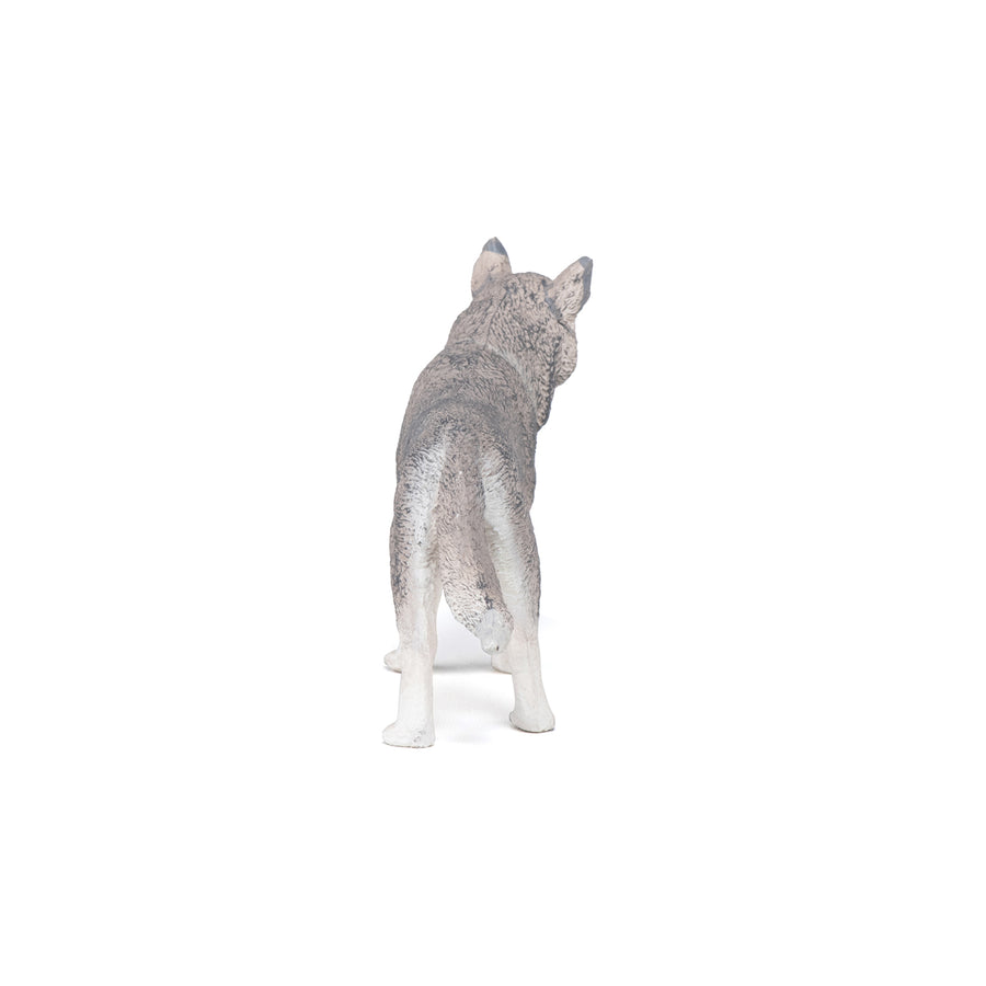 Figurine Husky de Sibérie Papo en PVC, Collection chiens et chats, jouet éducatif idéal pour enfants et collectionneurs