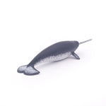 Figurine Narval Papo en PVC, Collection animaux marins, jouet éducatif idéal pour enfants et collectionneurs