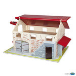 La grande ferme Papo en bois, Collection Vie à la ferme, jouet éducatif idéal pour enfants et collectionneurs