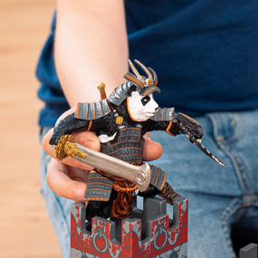 Mutant panda figurine